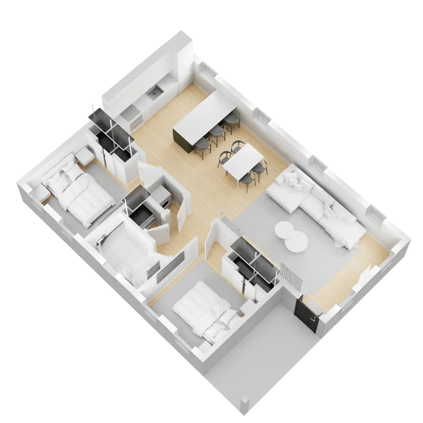 C-936 3D floor plan