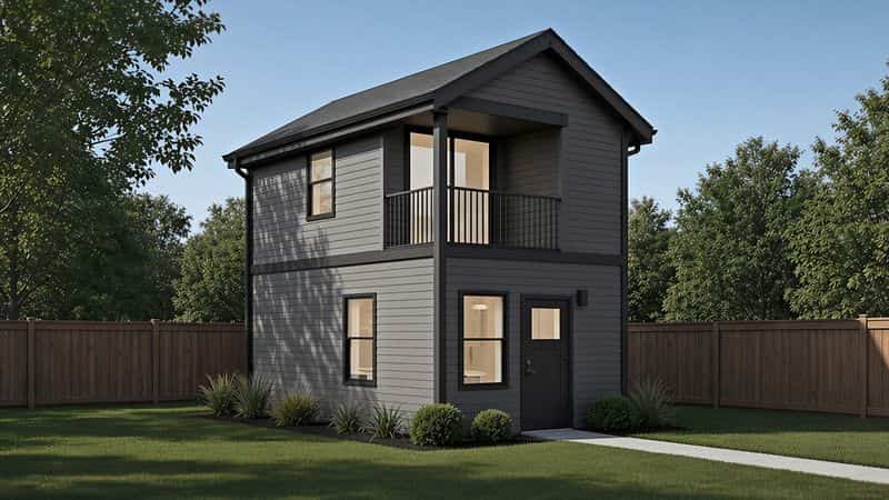 B2-480 ADU exterior in dark colorway
