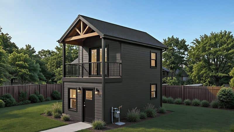 B2-600 ADU exterior in dark colorway