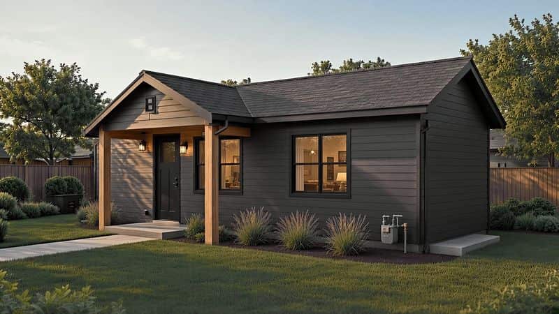 B-420 ADU exterior in dark colorway