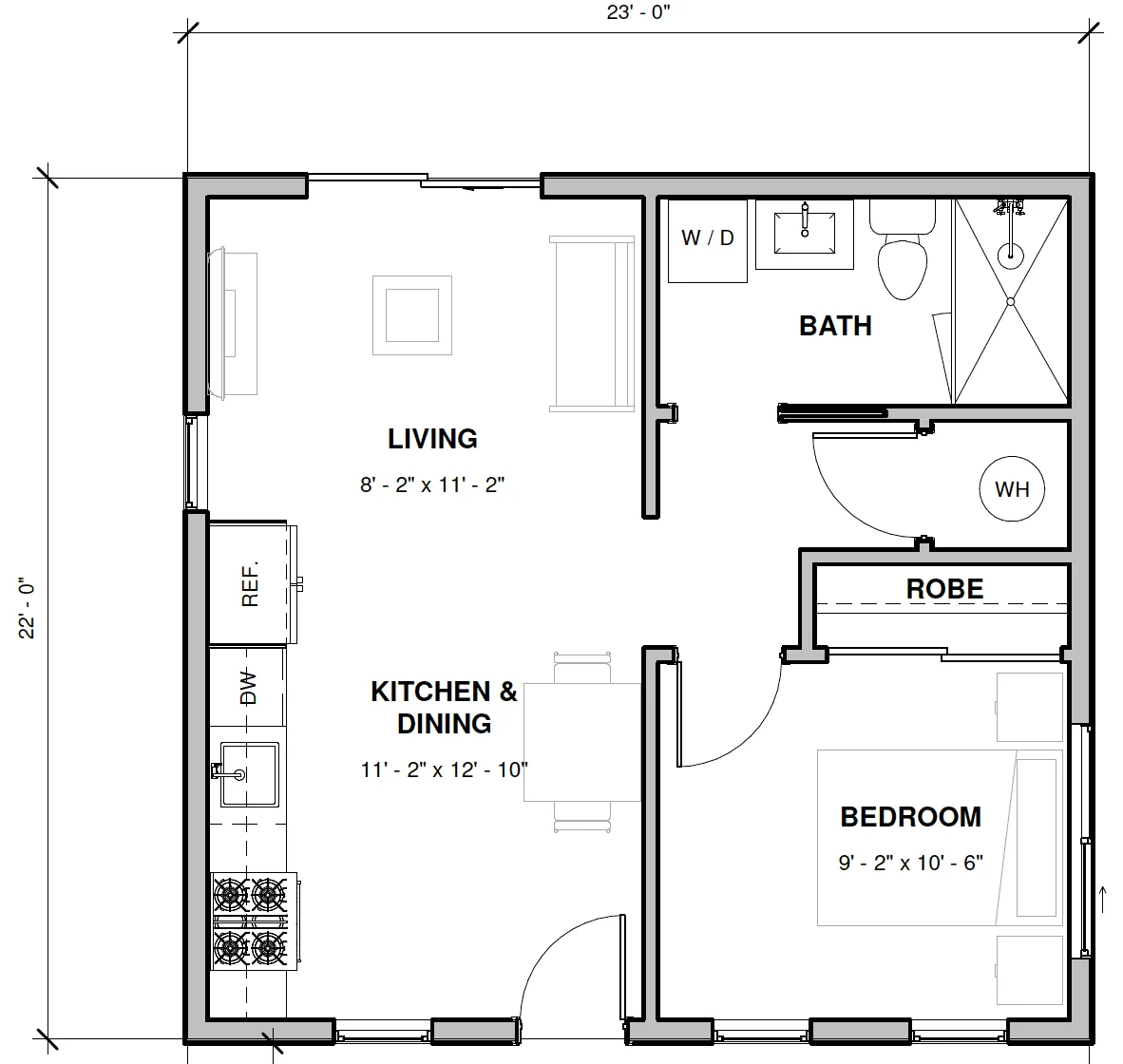 B-506 floor plan