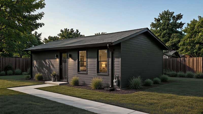 C-693 ADU exterior in dark colorway