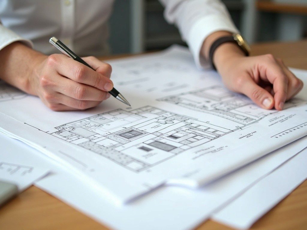 Garage ADU above a new detached garage