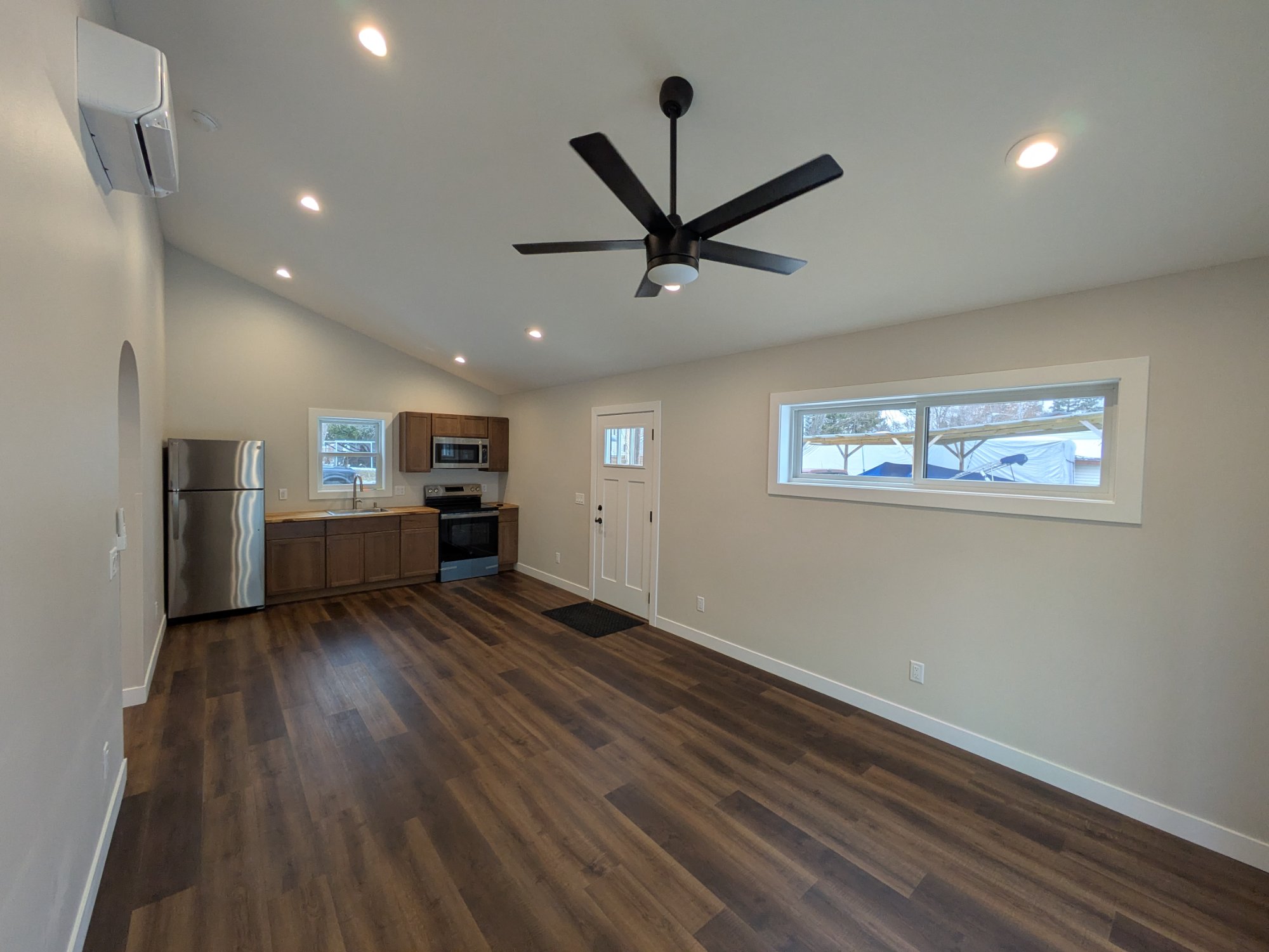 Completed rental ADU interior — Madison, WI